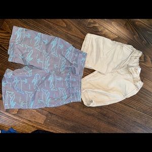 2 pair of boy shots both size 4T